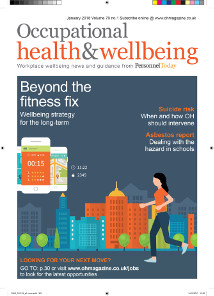 Occupational health and wellbeing jobs uk